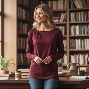 NWT Lafayette 148 100% Cashmere Woven Top Sweater Quiet‎ Luxury Warm Layer Luxe